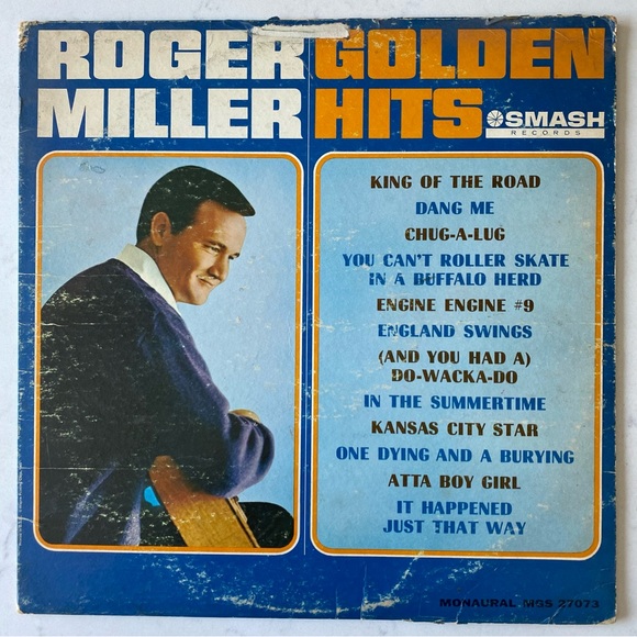 Rodger Miller Golden Hits Vinyl Record - Picture 2 of 7